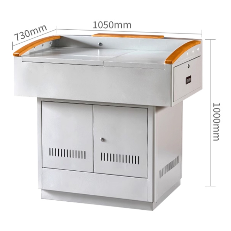 伟樽钢制讲台105*73*100cm张高清大图