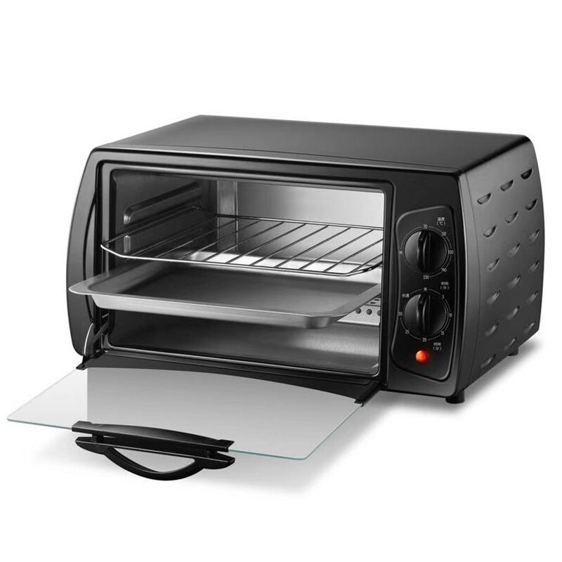 苏泊尔supor电烤箱家用多功能定时控温10l迷你小烤箱易操作黑色视频