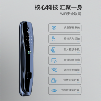 西漫客S8人脸识别智能门锁全自动指纹刷卡密码锁家用摄像头电子锁