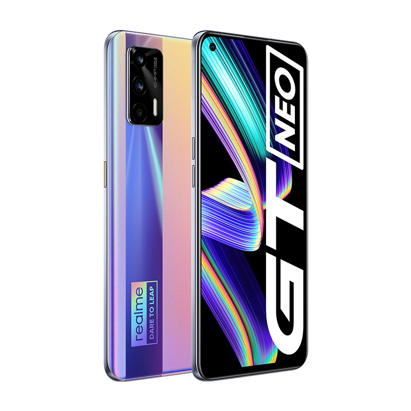 realme 真我GT Neo 5G手机 6GB+128GB 最终幻想 旗舰芯天玑1200 120Hz电竞屏 6400万索尼广角三摄 OPPO提供售后支持
