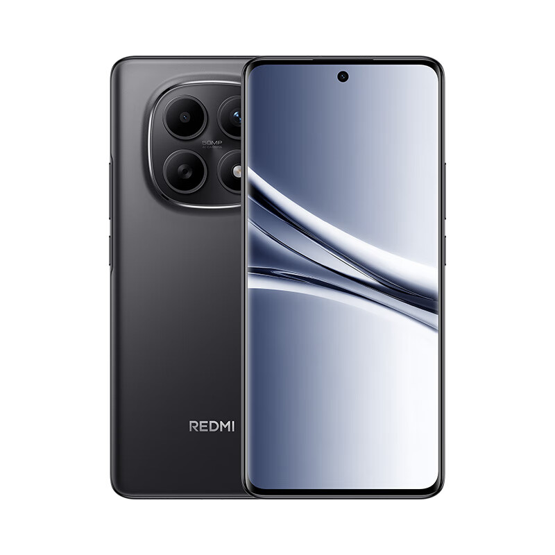 小米REDMI 红米Note15 第三代骁龙6 子夜黑 12G+256G
