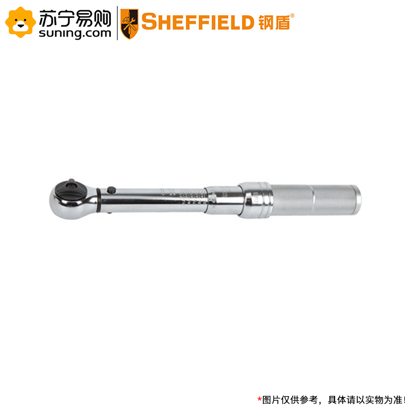 钢盾(SHEFFIELD) 19mm系列全钢型预制式专业级扭力扳手S016128 200-1000N.m高清大图