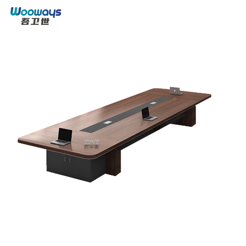 吾卫世 会议桌 4.5*1.5m张高清大图