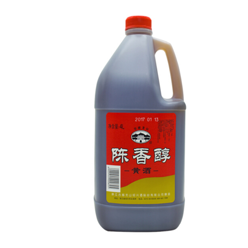 古越龙山 绍兴黄酒 陈香醇 4L