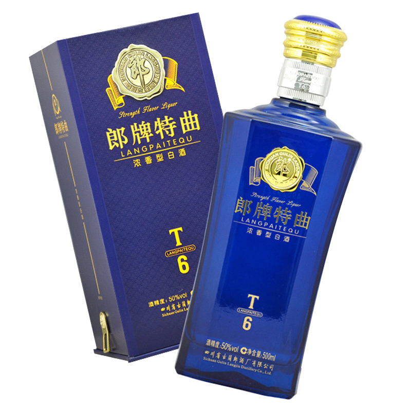 郎酒 郎牌特曲T6 50度 500ml 单瓶装 浓香型白酒高清大图