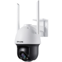 TPLINK TL-IPC633-D4 300万高清支架一体式室外防水星光夜视无线球机监控摄像机【标配+128G内存卡】