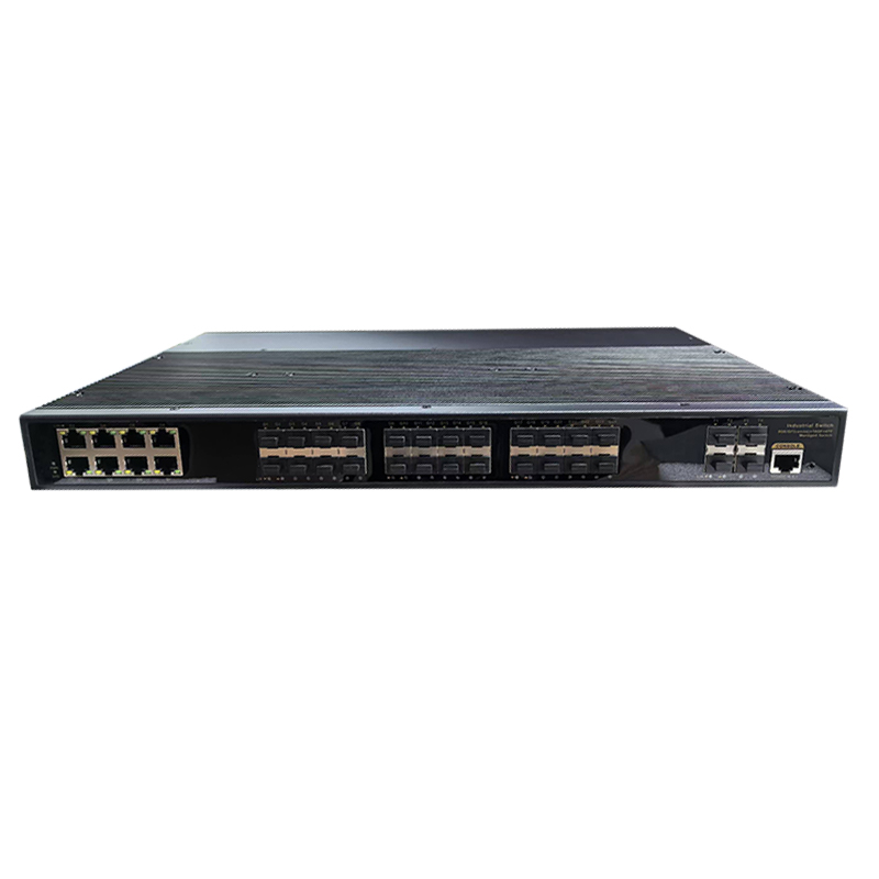 迪信光谱 工业级4万兆光24千兆光8千兆Combo口网管交换机 OYD-S2236-4GT-EI 台高清大图