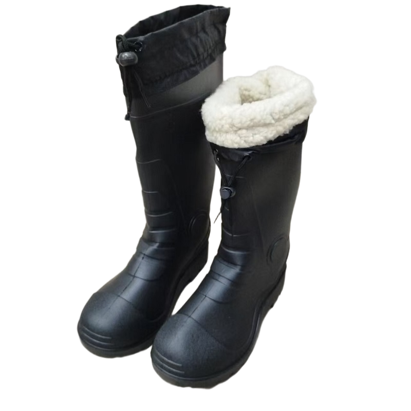 鑫永安 加厚防滑棉雨靴 39-45 双高清大图