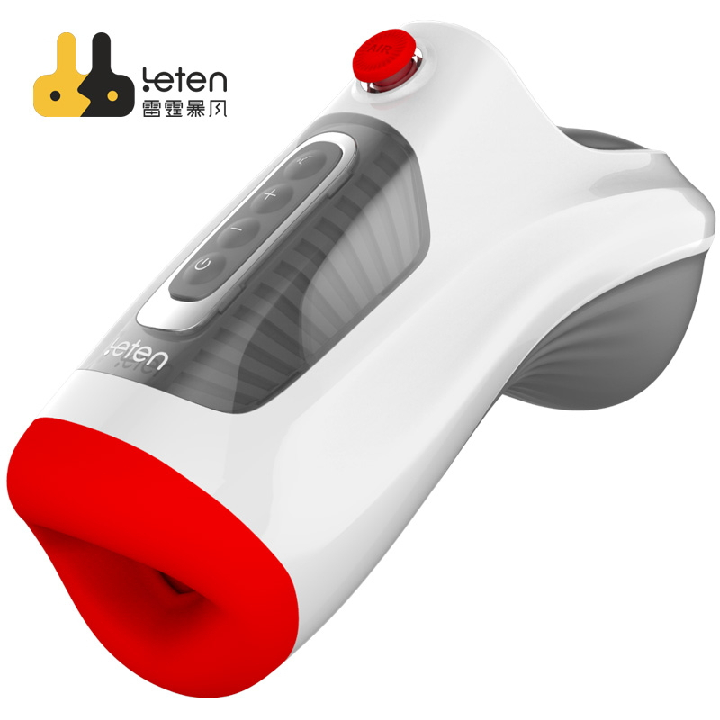 雷霆(LETEN) 暴风气爆口交吮吸飞机杯 智能互动全自动发声音电动飞机杯名器 男性用自卫慰器具男性系列成人情趣性用品