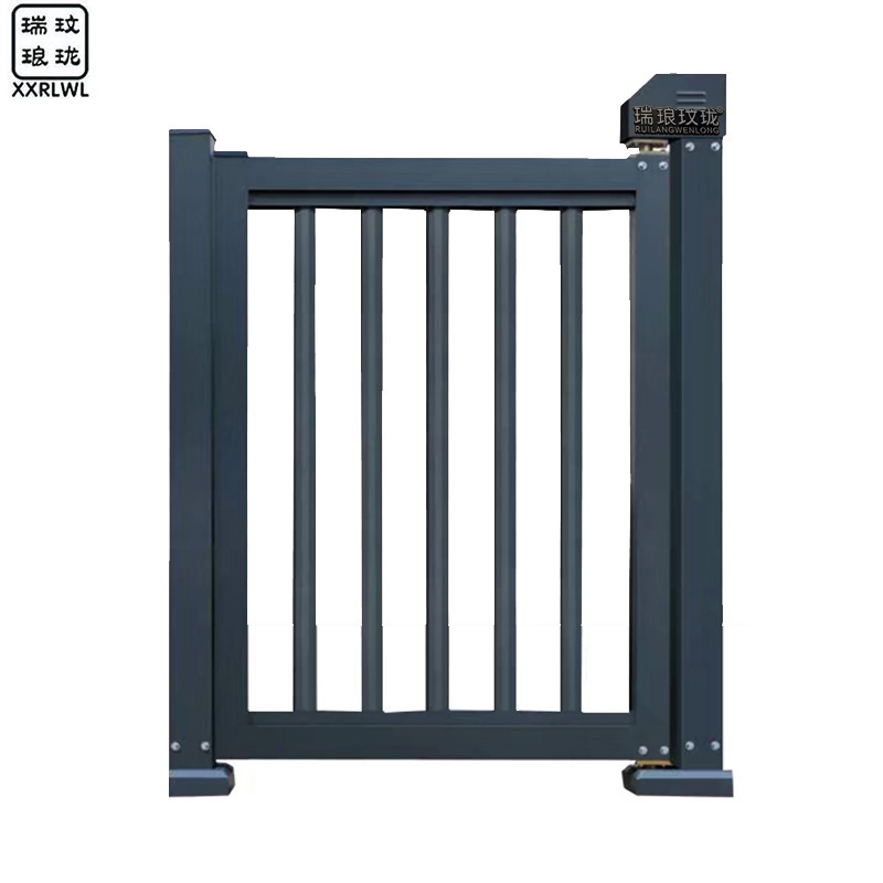瑞琅玟珑 铝合金人行通道栅栏门 电动小门 RL-ZLM02 平方米