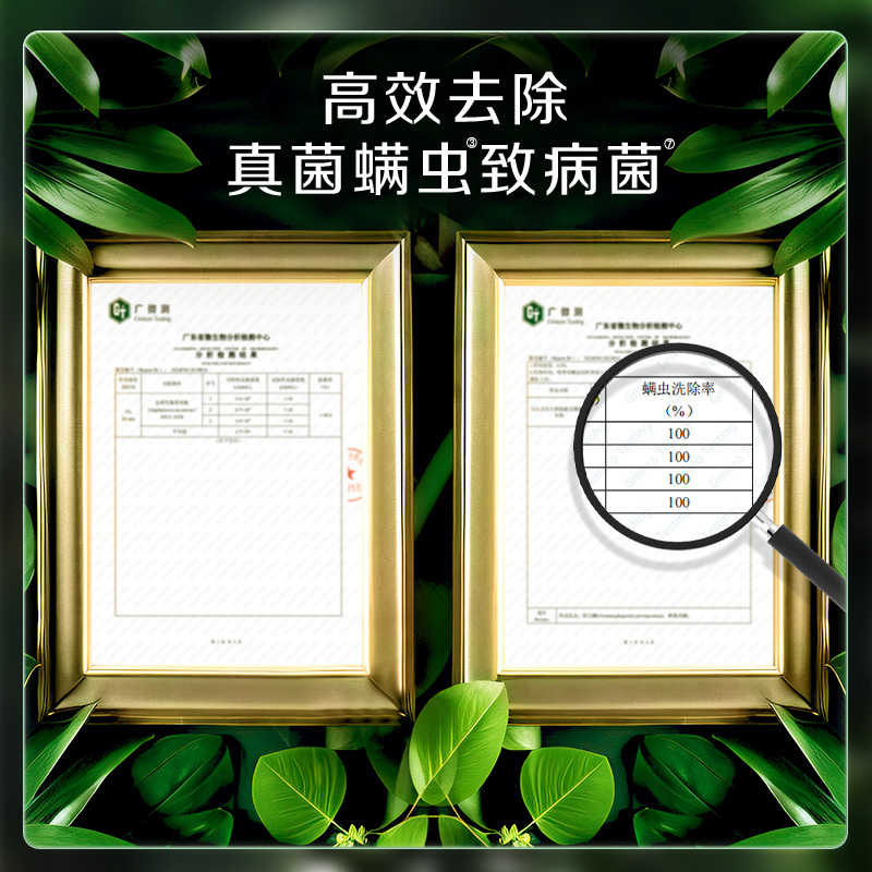 立白卫仕除菌洗衣粉2.38kg茶树精油精萃抑菌除真菌除异味深层洁净