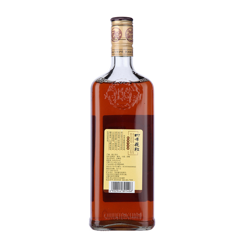 古越龙山 四季花雕 醇爽型黄酒 600ml/瓶