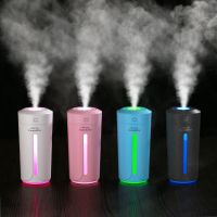 加湿器香薰灯光usb卧室静音办公室车载净化增湿气喷雾创意迷你灯|彩光杯-颜色随机 送3瓶植物香薰精油+备用棉棒