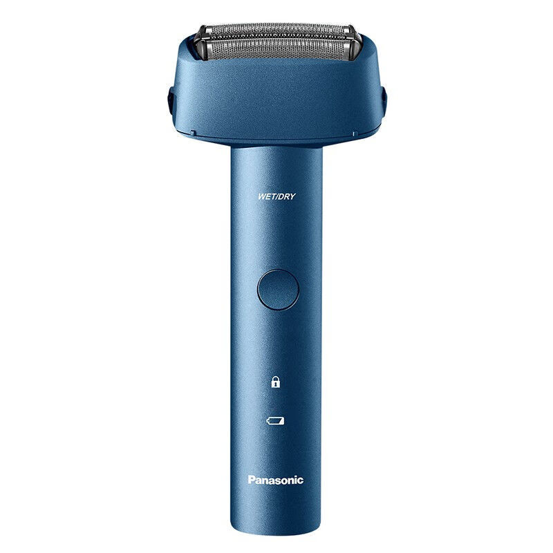 松下(Panasonic)青春小锤子ES-RM31-LA405蓝色往复式剃须刀情人节礼电动男士胡须刮胡刀全身水洗高清大图