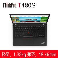 联想ThinkPad T480s 3ACD定制 第八代英特尔®酷睿™i5-8250U 8G 512GSSD 2G独显 Win10 高分屏)14英寸高端商务轻薄笔记本电脑