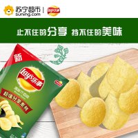 乐事 薯片清新芥香味145克 (膨化食品)