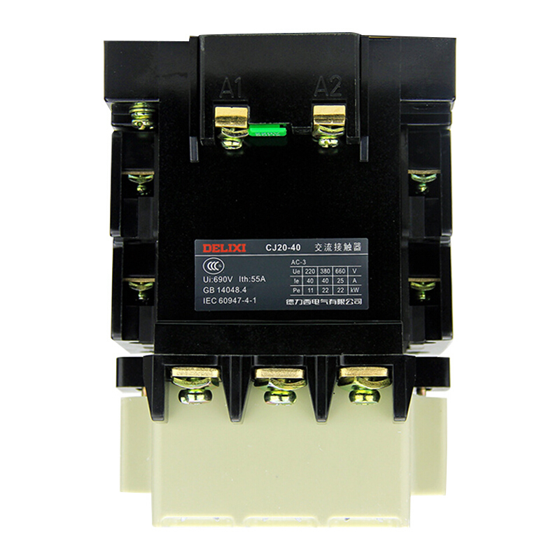 德力西(DELIXI) CJ20-40A 380V 通用型交流接触器