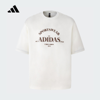 阿迪达斯(adidas)2024男舒适户外休闲百搭运动T恤JD0441