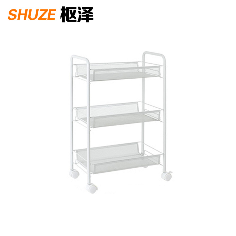 枢泽 收纳架 三层带轮 个高清大图