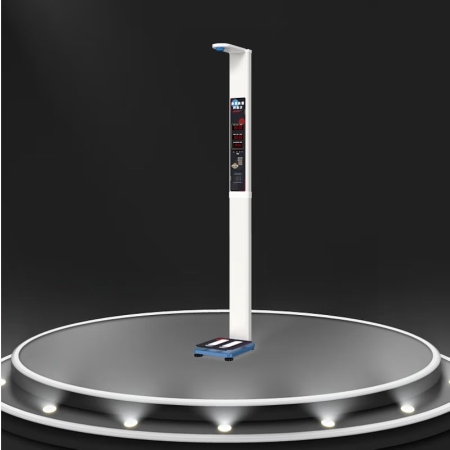 乐佳利康 新款实用身高体重电子秤批发,语音显示一体化身高体重体检机,成人身高体重计,医用体重秤测量仪 HW-T7