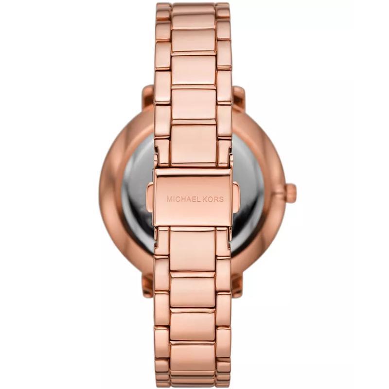 Michael Kors 女士玫瑰金不锈钢腕表mm石英防水都市潮酷商务女表