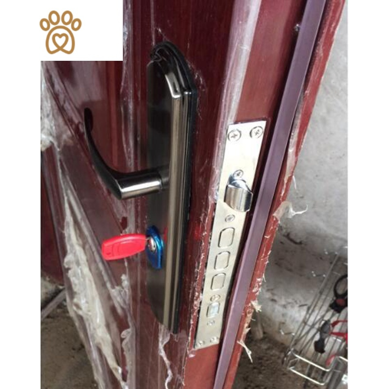 防盗门锁套装锁具家用把手通用型铁门天地锁大门锁木门锁室内门锁敬平