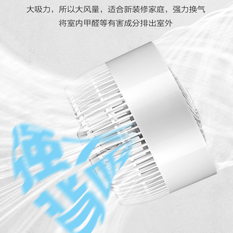 艾美特(Airmate)空气循环扇家用变频电风扇负离子净化智能风扇家居用可伸缩遥控落地扇白色FA23-RDI91高清大图