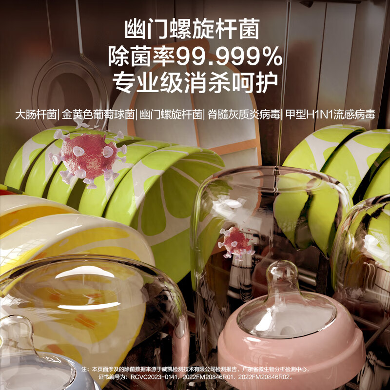 海尔(Haier)家用12套嵌入式全自动洗碗机 智能开门速干 80℃创新双微蒸汽洗APP智控高清大图