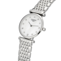 LONGINES 浪琴 嘉岚系列钢带女士石英表 L4.209.4.87.6