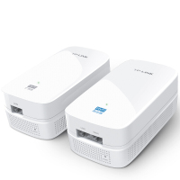 TP-LINK 600M双频HyFi智能家用高速穿墙宝无线子母路由器分布式路由无线电力猫【H39R&H39E一对套装】
