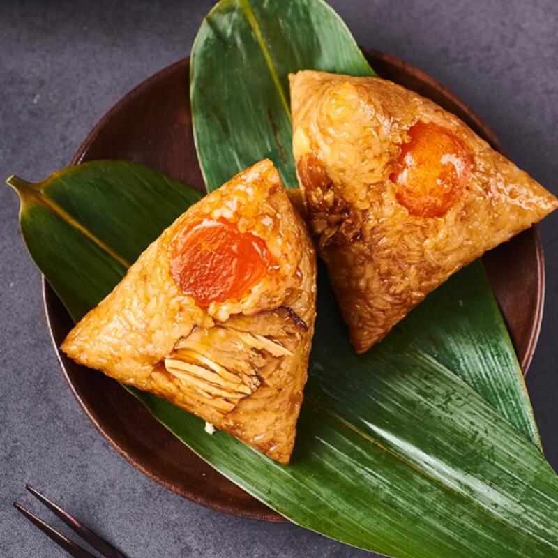 来伊份-蛋黄肉粽子100g*8