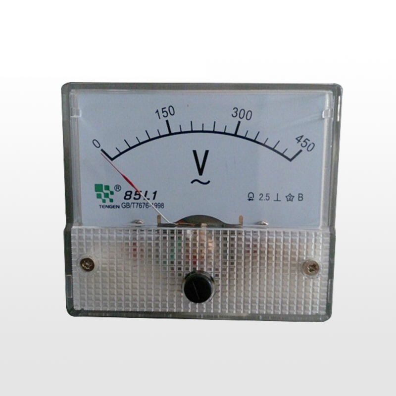 天正电气(TENGEN)85L1-V 450V 机械表 2.5级 嵌入式 09021670005 电测仪表