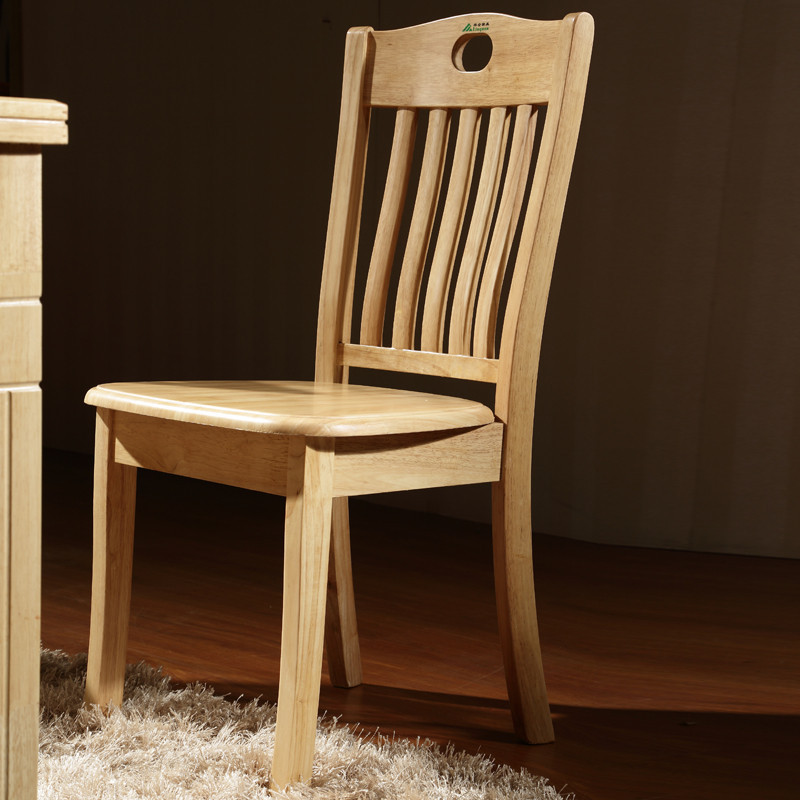 天惠子椅子实木餐椅橡木家用简约现代中式餐厅餐桌木质木头木凳子靠背
