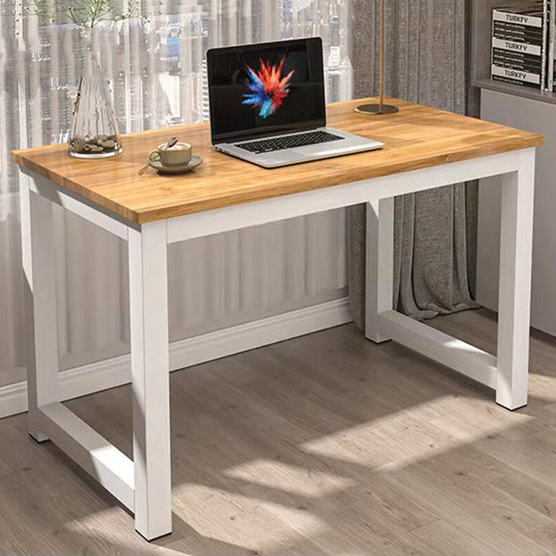 三圣 电脑桌办公桌长方形简约书桌椅高清大图