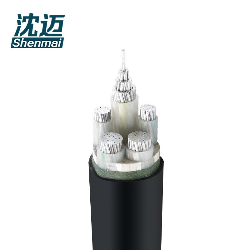 沈迈 铝芯电缆 ZC-YJLV-0.6/1kv-3*50+2*25平方 /米高清大图