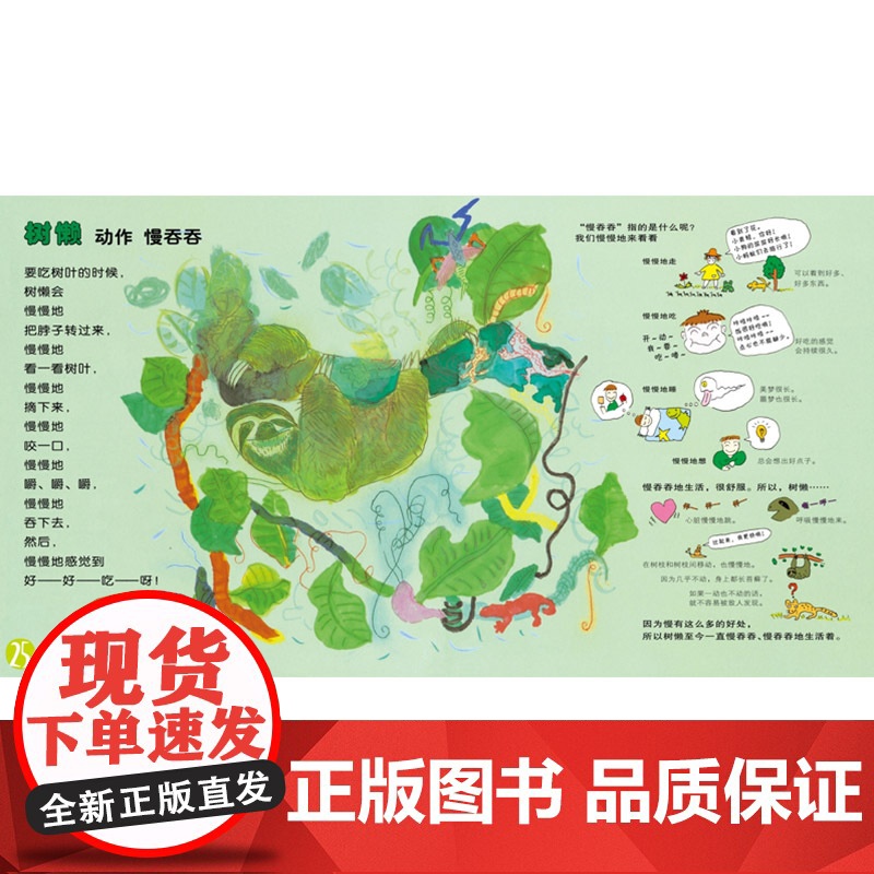 大家来逛动物园硬壳精装绘本图画书3-6岁阅读动物主题动物趣味科普认知图画书少年儿童出版社正版童书高清大图