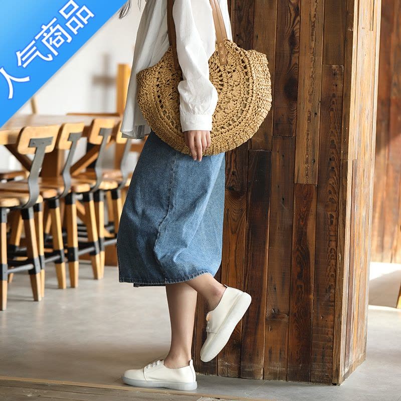 SUNTEK女鞋2023春夏新款牛筋软底单鞋小白鞋百搭平底板鞋复古女图片