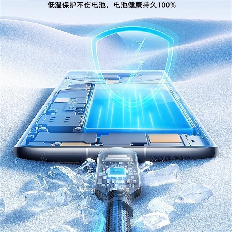 机乐堂(JOYROOM) 3 in 1 USB 三合一数据线一拖三快充线USB-A to L+C+M 100W高清大图