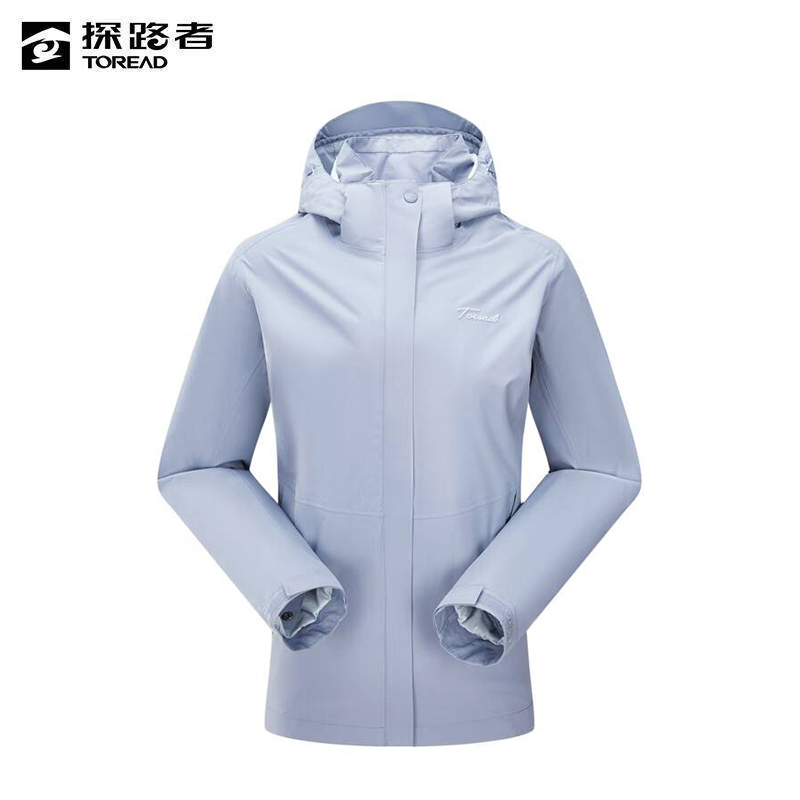 探路者 女式套绒冲锋衣 TAWWAL92202/件高清大图