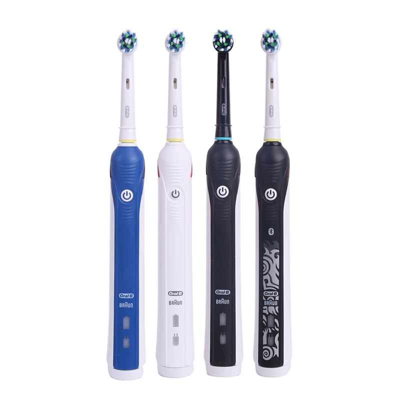 欧乐B(Oral-B)电动牙刷P4000粉色男女情侣成人声波刷头软毛感应充电牙刷高清大图