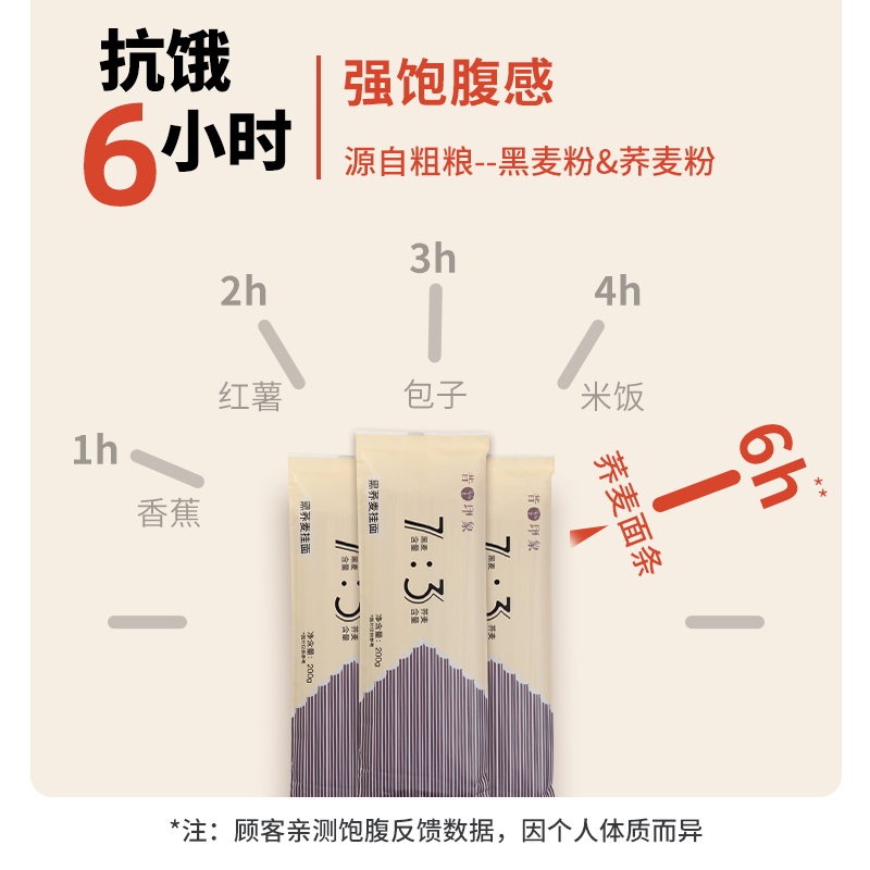 昔日印象荞麦面200g*5袋