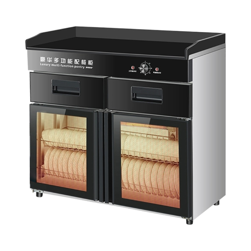 臻远ZY50429040配餐柜消毒碗柜茶水柜带抽屉调料台