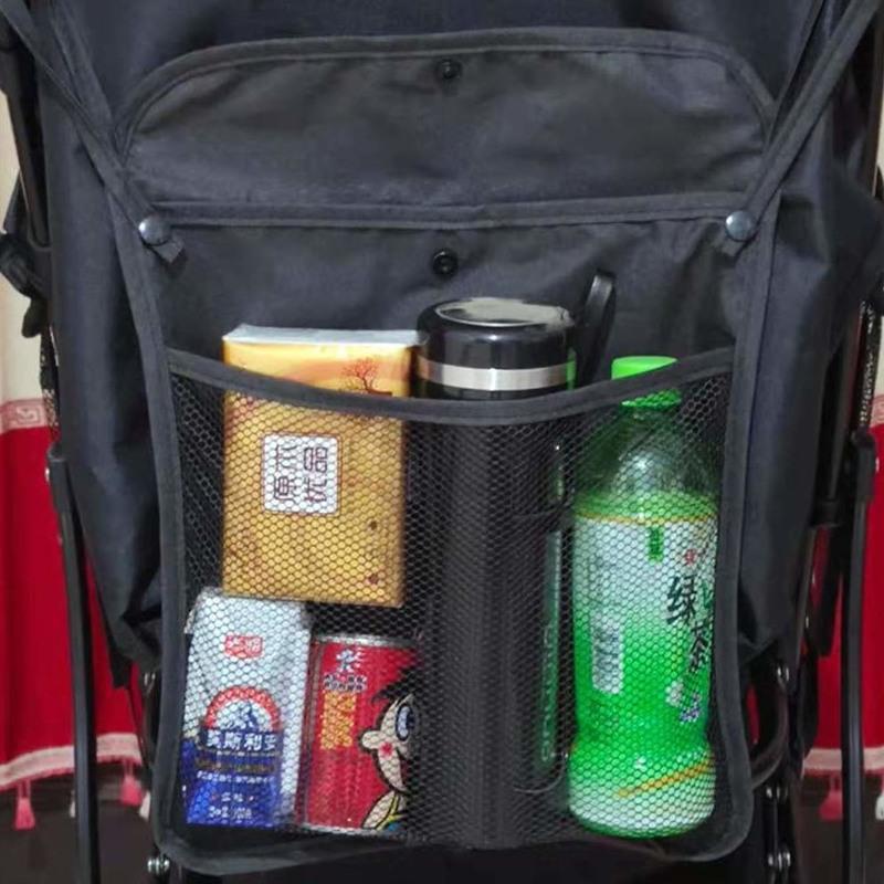 婴儿车推车挂包收纳袋宝宝手推车网贷伞车景观车储物袋 高贵黑暗扣收纳袋