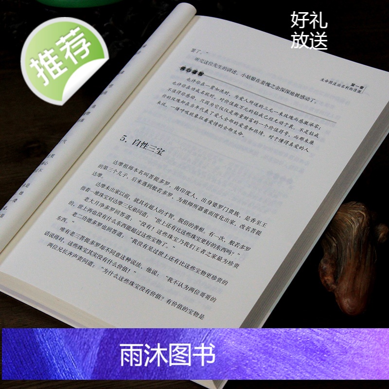 佛养心 道养智 佛学故事道禅典故静心书籍女性励志书籍 提高自我修养气质情商读物心灵鸡人生智慧心理学青春励志书枕边书籍 畅高清大图