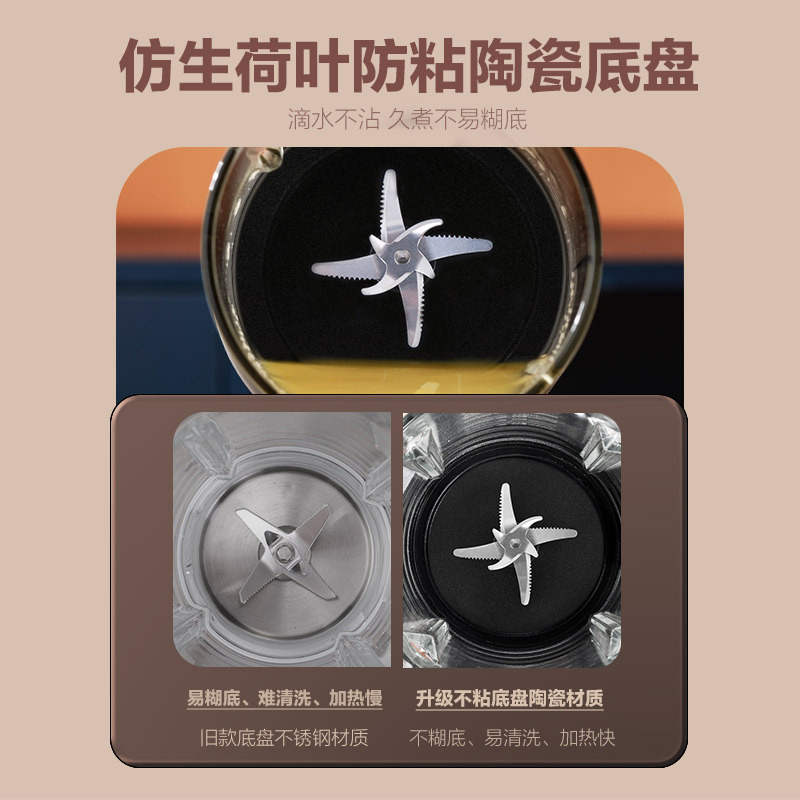 荣事达(Royalstar)破壁机家用柔音降噪豆浆机安睡隔音罩多功能榨汁机加热免滤料理机辅食机早餐机RZ-803A
