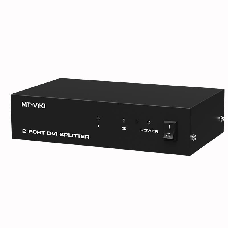 迈拓维矩MT-DV2H 高清dvi分配器1进2出一分二电脑显示器分屏器1080p高清大图