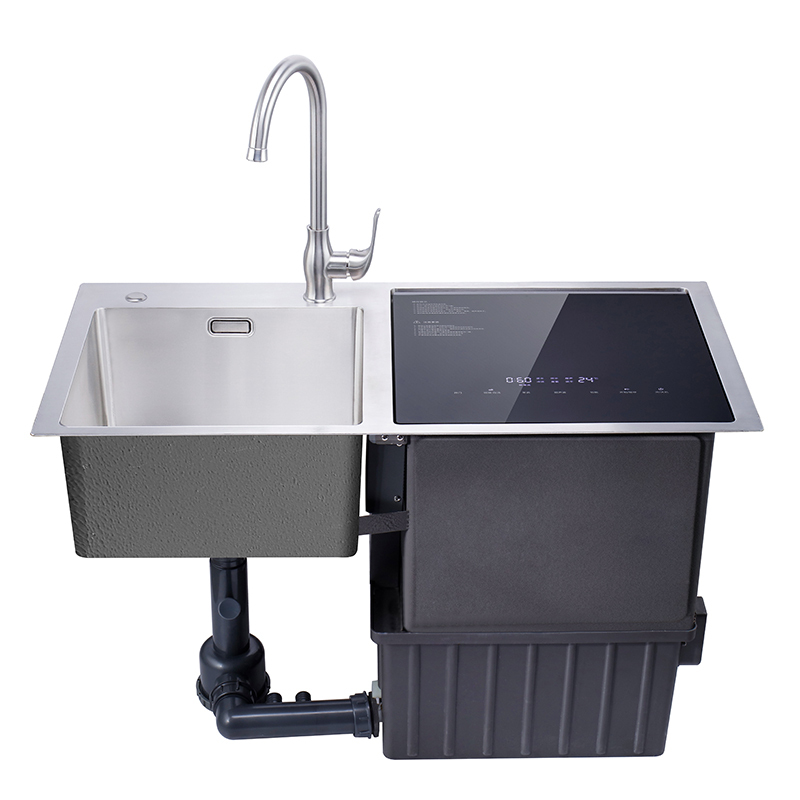 伊沃迪水槽洗碗机嵌入式家用全自动刷碗机6套烘干消毒一体机l1视频