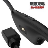 S.Wear升级款V7骨传导蓝牙耳机无线挂耳式跑步运动降噪不入耳不伤耳颈挂立体声平板笔记本电脑耳机带麦蓝牙5.3黑色防水