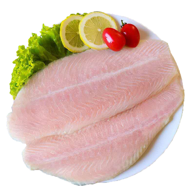 越南进口巴沙鱼柳 1200g 净真空彩包去皮无骨刺 宝宝辅食 海产鱼肉半