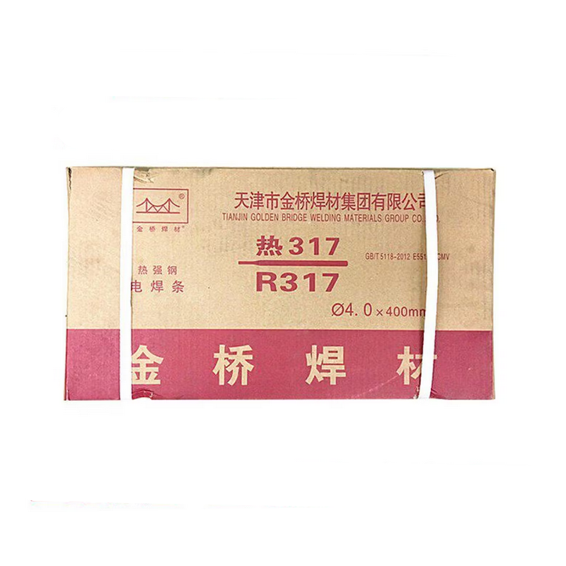 金桥焊材 金桥R317耐热钢电焊条R317 φ3.2mm[ 20公斤/箱]高清大图